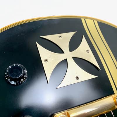 ESP Eclipse I "Iron Cross James Hetfield Signature" 2005 Vintage Black image 10