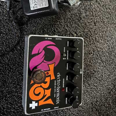 Electro-Harmonix Q-Tron Plus Envelope Filter with Effects Loop 2008 - Present - Black / Purple / Orange image 3