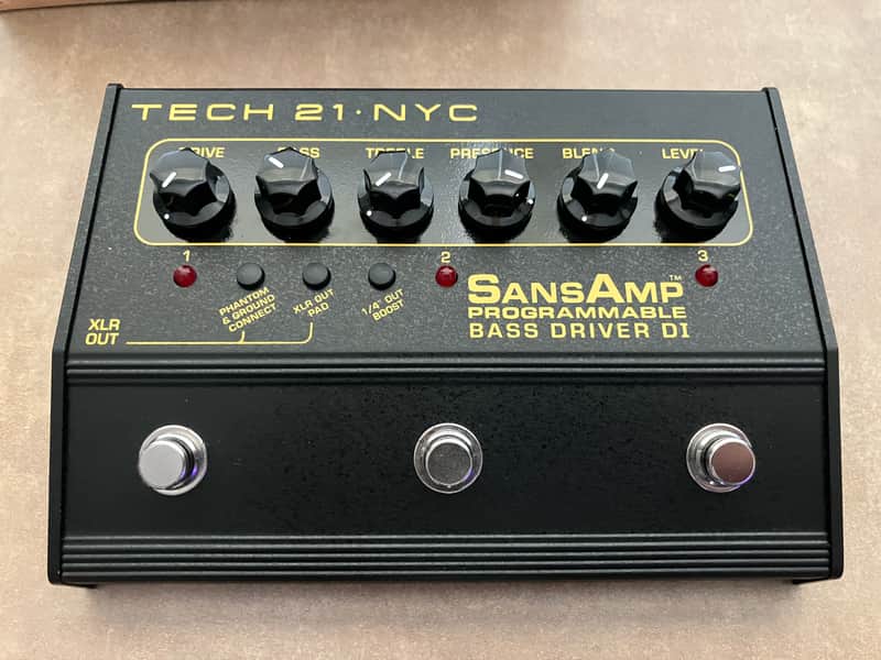 Tech 21 Sansamp Programmable Bass Driver