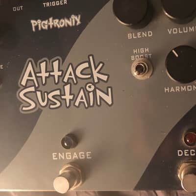 Pigtronix Attack-Sustain  Blue-Gray image 5