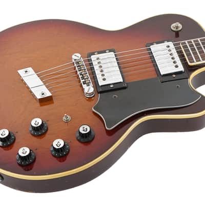 1973 Guild Bluesbird M75 Sunburst image 6