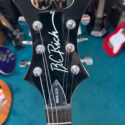 B.C. Rich Warlock WGWHMR Metallic Red with Widow Headstock image 2