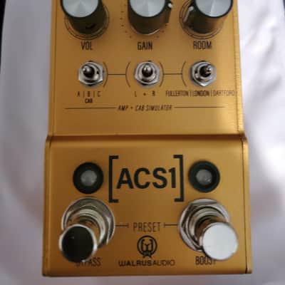 Walrus Audio Mako ACS1 Amp + Cab Simulator 2021 - 2024 - Gold image 2
