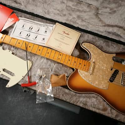 Fender American Ultra Telecaster with Maple Fretboard 2019 - Present - Mocha Burst image 19