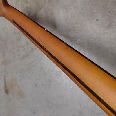 Roasted Maple Tele Neck fits fender Telecaster body 21 frets 60s style image 8