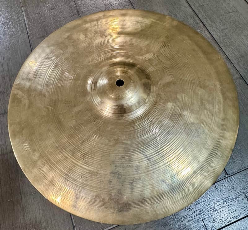 Zildjian 14 “ hand hammered cymbal 50s image 1