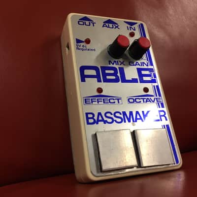 Able Electronics Bassmaker - Rare UK auto-bass pedal image 2