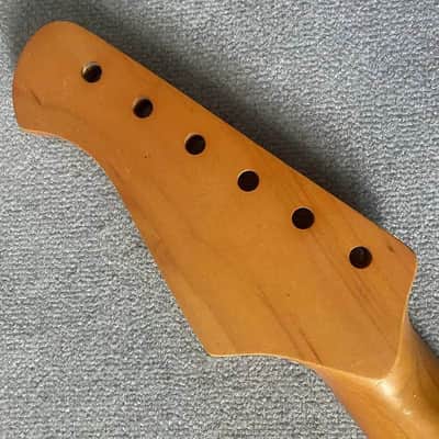 Harley Benton Strat style Maple Guitar Neck, 21 Frets Fingerboard image 9