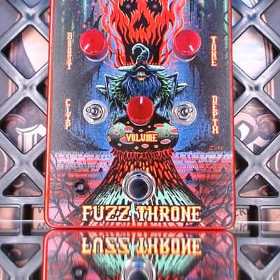 MAGIC PEDALS -3 knob Fuzz Throne- 2026 -#15 Diablo Red Special edition image 1