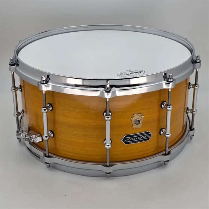 Used Ludwig Limited Edition Solid Ply Tulipwood Snare Drum 14x6.5 - Excellent image 1