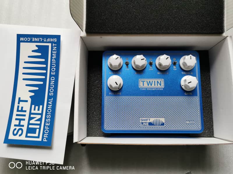 Shift Line TWIN MkIIIS - Fender Twin Reverb guitar preamp IR cabinet simulator and Tungsol tubes image 1