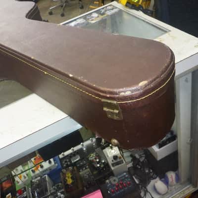 Acoustic Guitar Case 43x16x12 1/2 ( 4 " Depth ) Brown Exterior / Tan Interior image 11