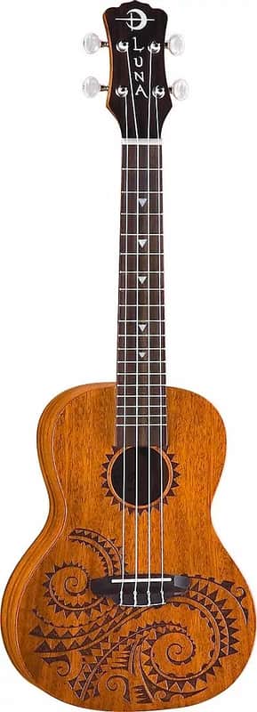 Luna Tattoo Concert Acoustic/Electric Ukulele image 2
