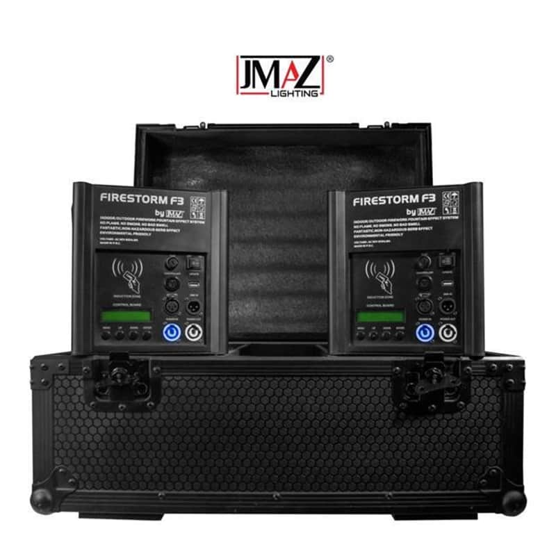 JMAZ Lighting JZ4002 Firestorm F3 Cold Spark Firework Sparklers Machine Package image 1