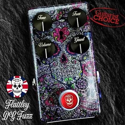 Flattley Boutique Effects Pedals Guitar Platinum Range - DG Fuzz Pedal image 2