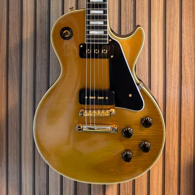 Gibson M2M Les Paul Custom 1954 Reissue, Murphy Lab Light Aged 2024 - Antique Gold, Light Aged image 3
