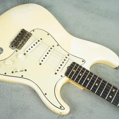 1964 Fender Stratocaster, Korina Body, Olympic White - One Owner + OHSC image 10