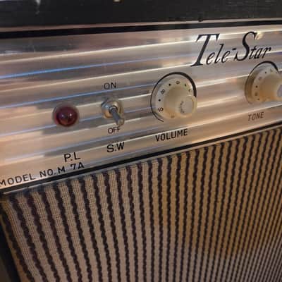 Tele-Star Hollowbody Bass and Amp 1960s Japan image 23