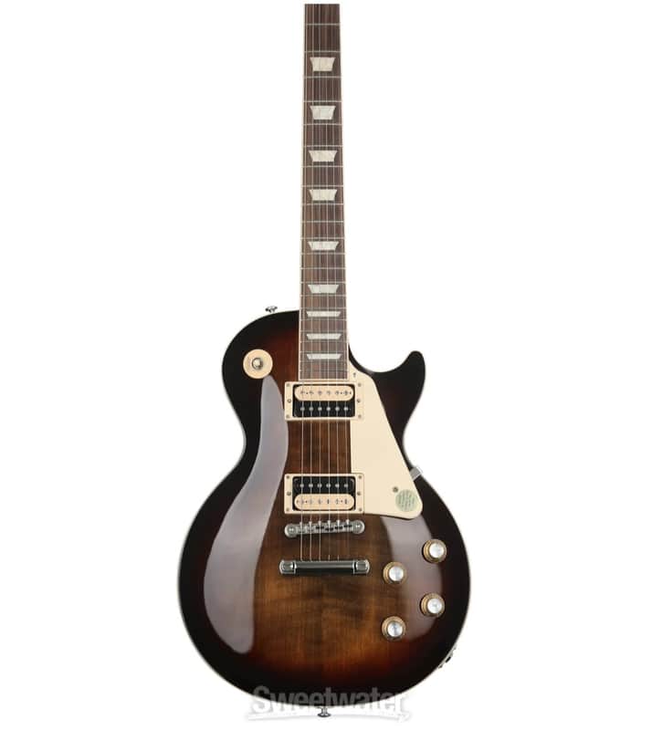 Gibson Les Paul Classic Electric Guitar - Smokehouse Burst, Sweetwater Exclusive
