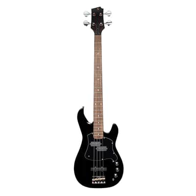 Stagg Silveray P Style Electric Bass Guitar, Black image 3