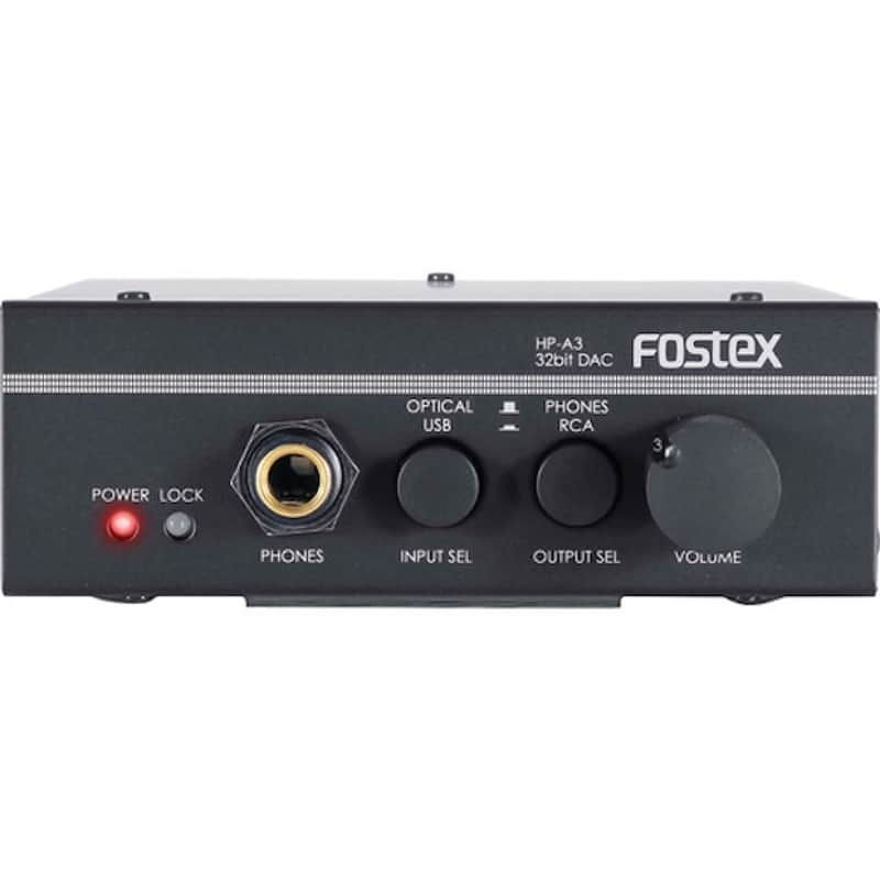 Fostex HP-A3 32-Bit D/A Converter 2010s - Black image 1