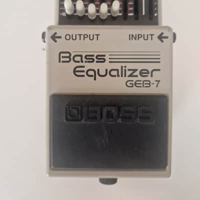 Boss GEB-7 Bass Equalizer (Silver Label) 1995 - Present - Gray image 1