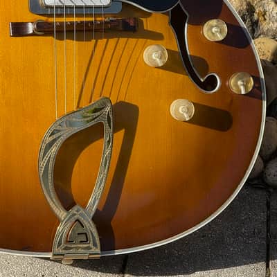 Guild X-500 1958 - stunning Honey'burst example w/factory White D'Armond pickups ! image 12