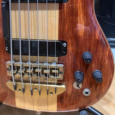 1993 Alembic Essence 6 String Fretless - Bubinga - with OHSC image 5
