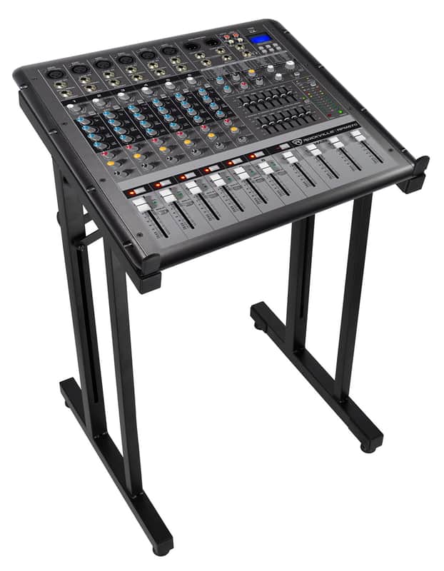 Rockville RPM870 8 Channel 6000w Powered Mixer w/USB, Effects+Foldable Stand image 1