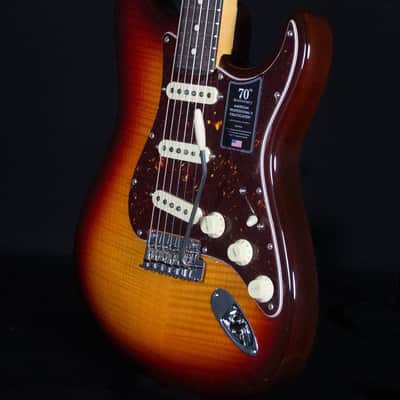 Fender 70th Anniversary American Professional II Stratocaster, Rosewood FB, Comet Burst image 2