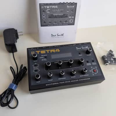 Dave Smith Instruments Tetra Desktop 4-Voice Polyphonic Synthesizer 2009 - 2016 - Black