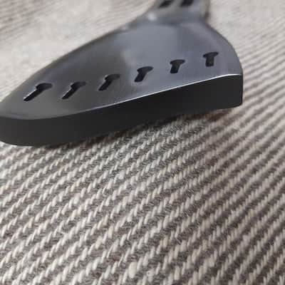 New Left Hand Archtop GuitarTailpiece in Ebonywood Best Quality only image 3