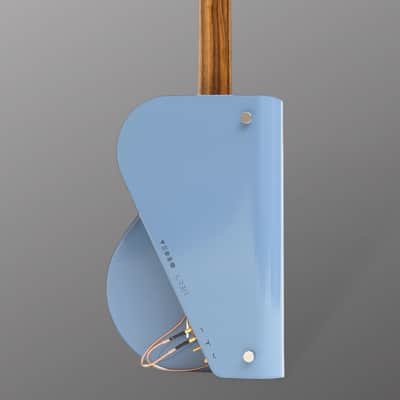 Verso Orbit Baritone 2024. - Dove Blue / Walnut - Sheet Metal Body w/ freely adjustable Magnetic Pickups SC1 Neck & HB2 Bridge - NEW. (Authorized Dealer) image 10