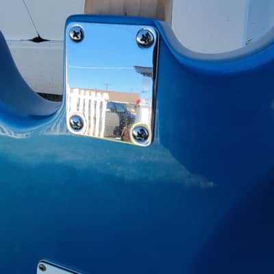 Ishibashi Mavis MIJ Japan Stratocaster 80s In Daphne Blue image 6