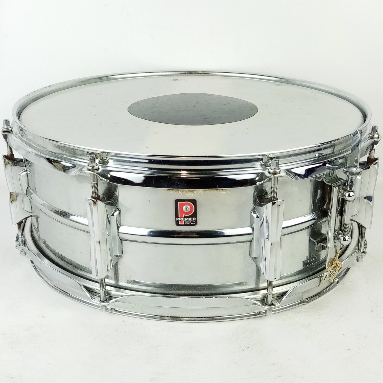 Premier 5x14"PD6021 Snare Drum Beverley Cosmic 21 Chrome-Aluminum Vintage 70s UK — main photograph