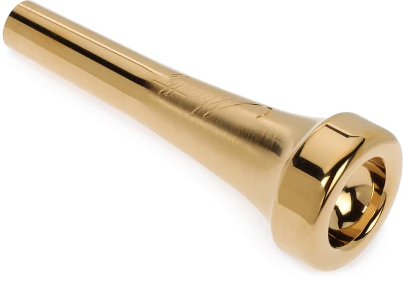 Monette Unity B2-7 Trumpet Mouthpiece - 24k Gold-plated image 1