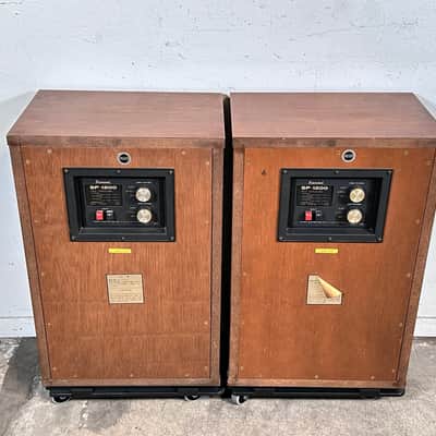 Vintage Sansui SP-1200 Stereo Speakers Pair image 13