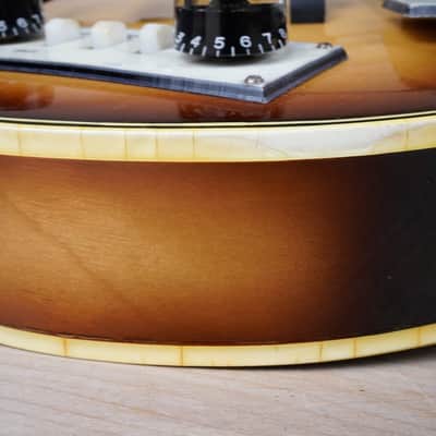 Greco VB-360 Violin Bass MIJ Vintage 1970s Sunburst Maxon Pickups w/ OHSC image 8