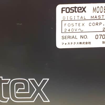 FOSTEX  D10 - Mastering DAT Recorder image 4