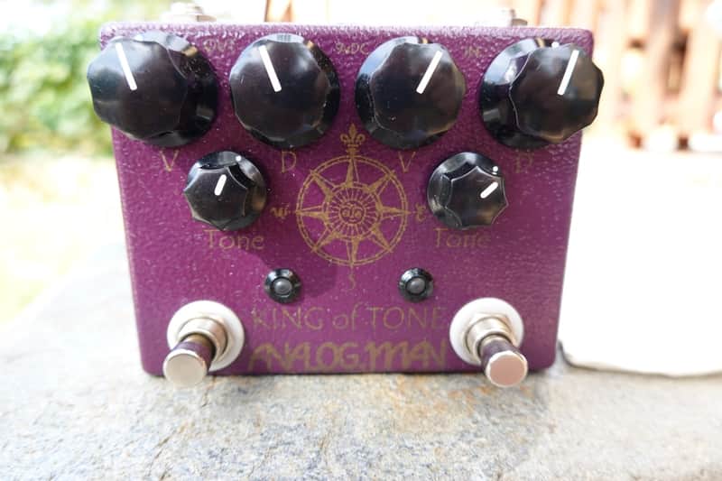 Analogman King of Tone V4 with Red Side High Gain Option | Reverb