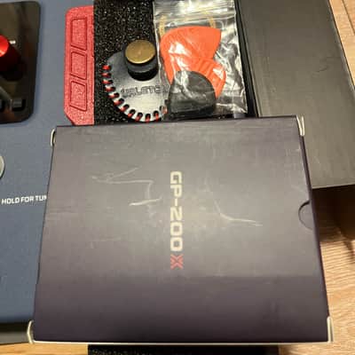 Valeton GP-200Xwith GP-200X Multi-Effects Processor 10th Anniversary Blue & Red image 6
