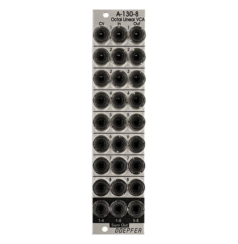 Doepfer A-130-8 Octal Linear VCA image 1