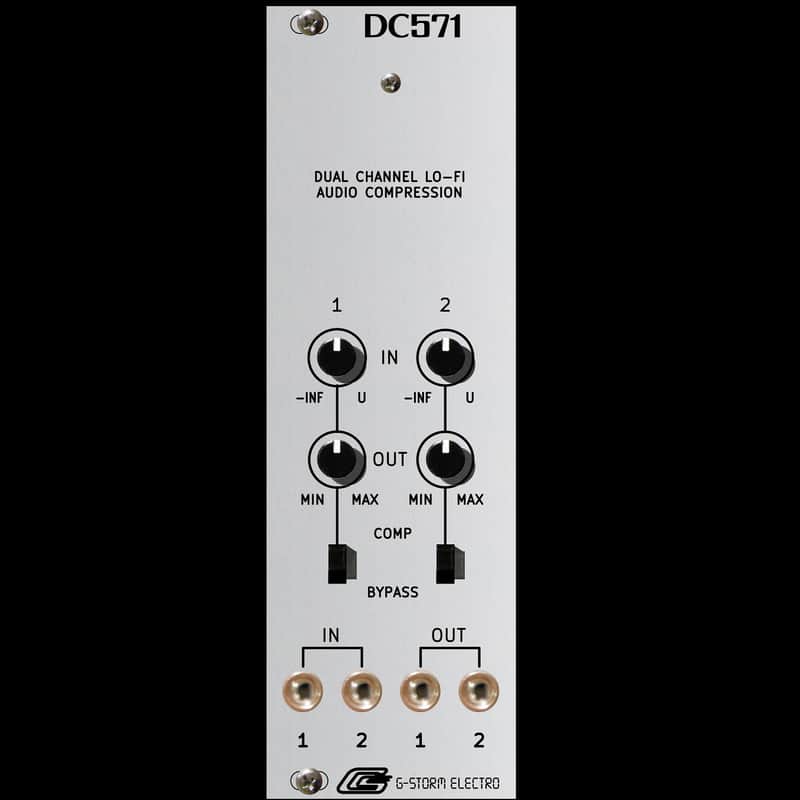 G-Storm Electro DC571 Dual Compressor ALUMINUM Eurorack Module image 1