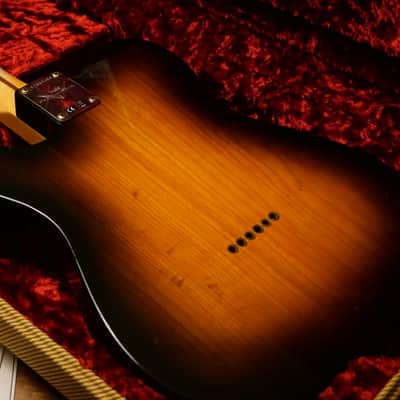 Fender 1955 Telecaster Custom Shop 2022 - 2 Tone Wide Fade Sunburst image 12