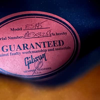 Gibson ES-195 2013 - Trans Amber image 12