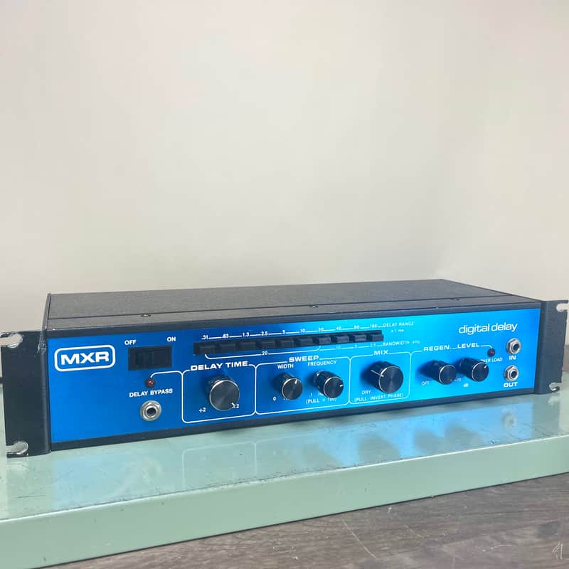 MXR 113 Rack Digital Delay David Gilmour 1970s | Reverb