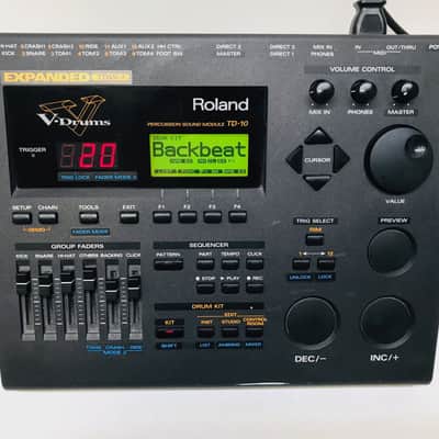 Roland TD-10 Expanded TDW V-Drums Module Power TD10 image 3