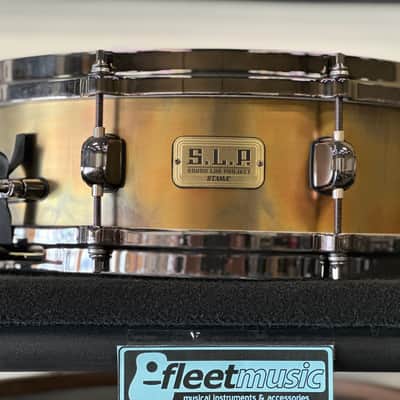 Tama LBZ1445 4.5x14" S.L.P Series Dynamic Bronze Snare Drum 2020 - Present - Raw Bronze image 4