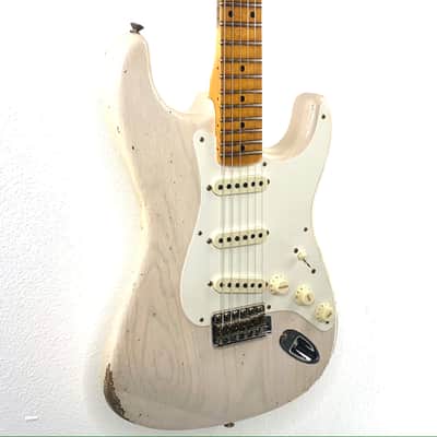 Fender Custom Shop 1957 Stratocaster Relic - White Blonde image 5