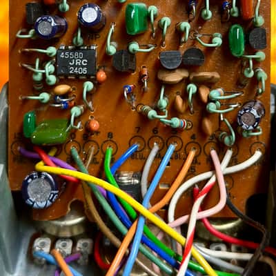 Ibanez TS9 Tube Screamer (Black Label) 1982 - Green JRC4558D image 5
